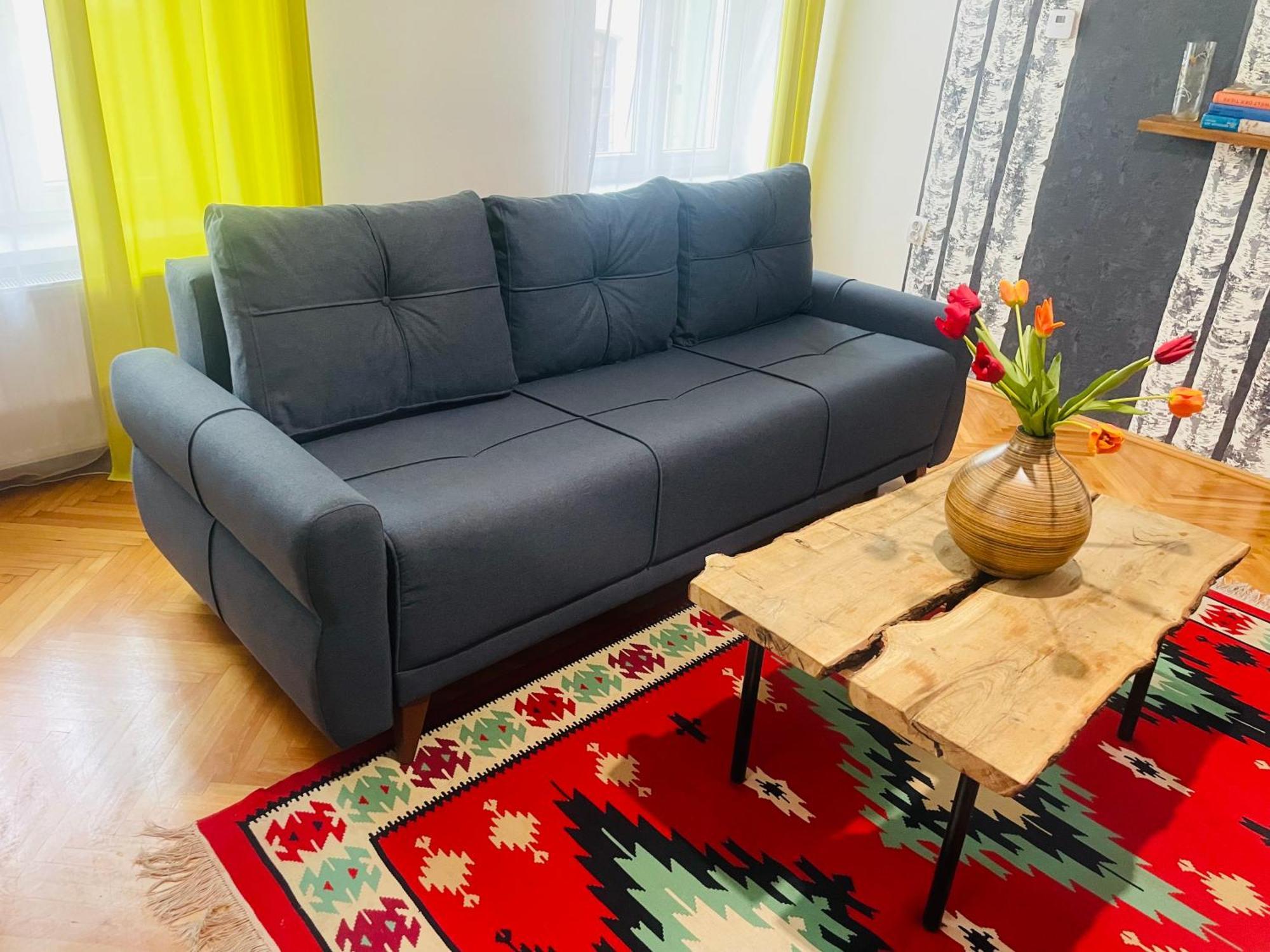Spacious Stylish Apartment In Old Town Сибиу Экстерьер фото