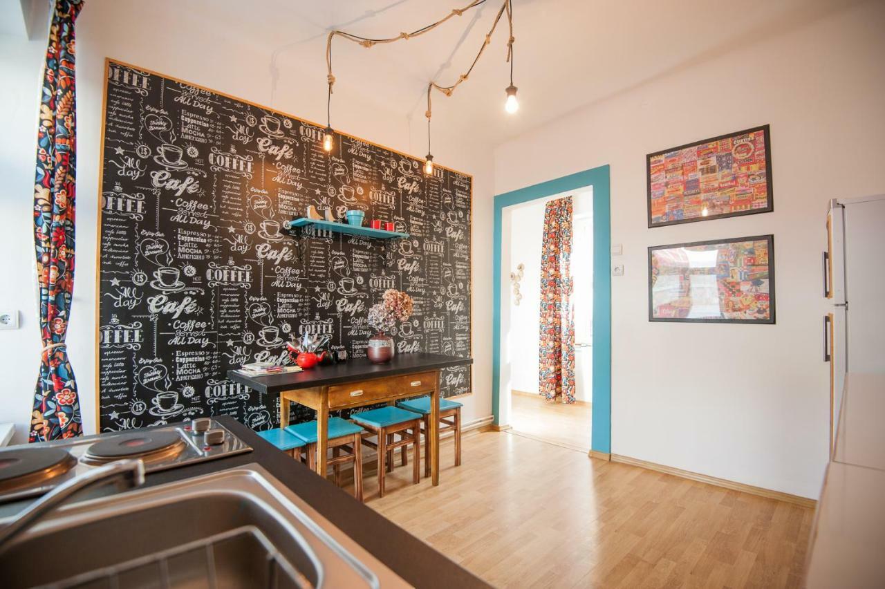 Spacious Stylish Apartment In Old Town Сибиу Экстерьер фото