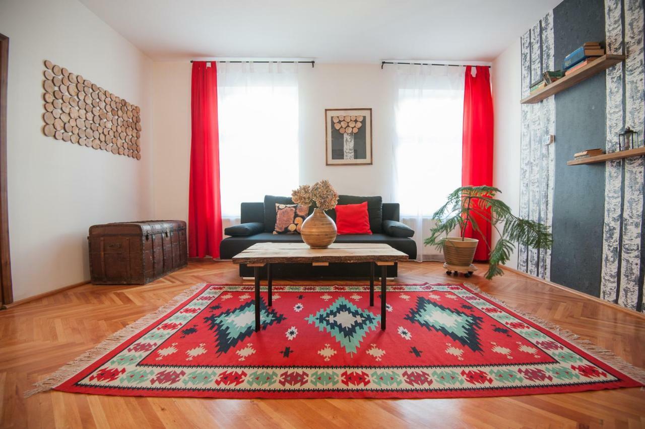 Spacious Stylish Apartment In Old Town Сибиу Экстерьер фото
